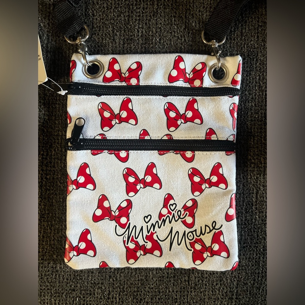 Minnie Mouse Canvas Cross Body Bag